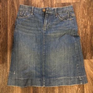Gap denim skirt.  Size 0